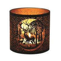 Aroma Black & Gold Deer Family Jar Sleeve & Wax Melt Warmer Extra Image 2 Preview
